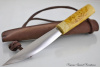 Северный нож средний "БЫHAХ" 65х13. Рукоять карельская береза.