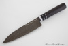 Набор из 5-ти ножей серии "Samurai" сталь Дамаск. Рукоять дерево Венге.