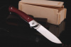 Нож "Легионер 2" Клинок Bohler N690. Больстер нержавеющая сталь. Рукоять дерево Падук. 