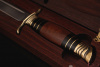 Финка НКВД, клинок Böhler k 340, подарочная шкатулка орех.