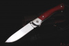 Нож "Легионер 2" Клинок Bohler N690. Больстер нержавеющая сталь. Рукоять дерево Падук. 